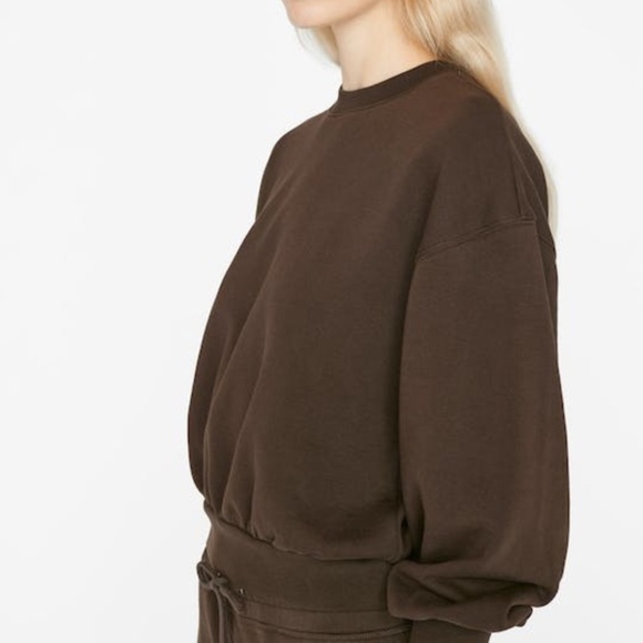 Frame balloon sleeve sweatshirt S New - Picture 13 of 16